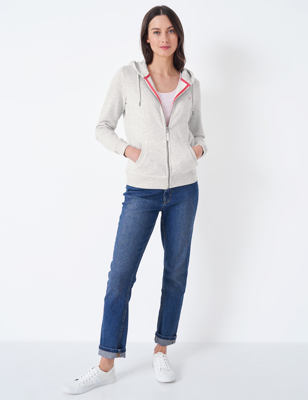 Cotton Rich Zip Up Hoodie 3 of 4