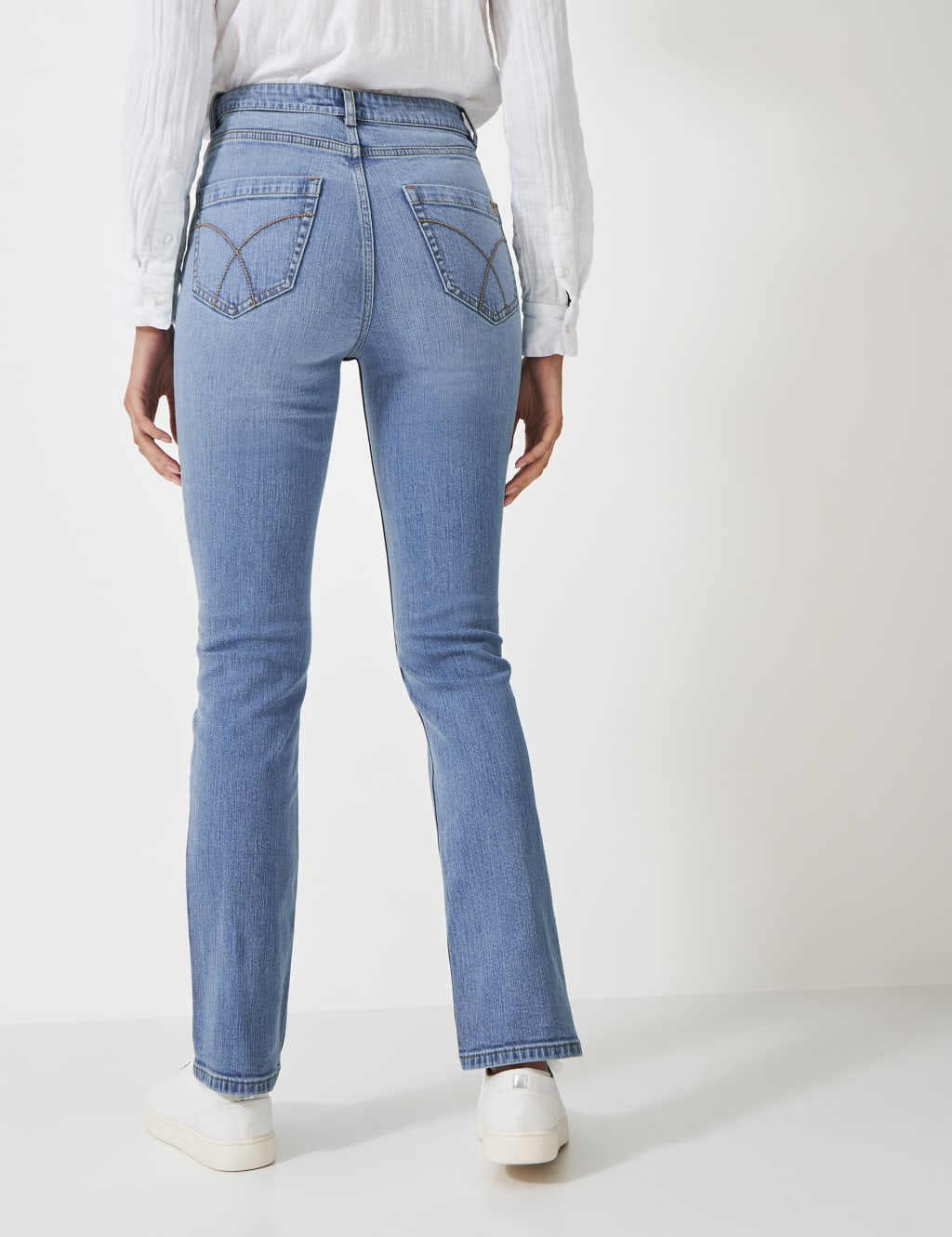 Mid Rise Straight Leg Jeans 5 of 7