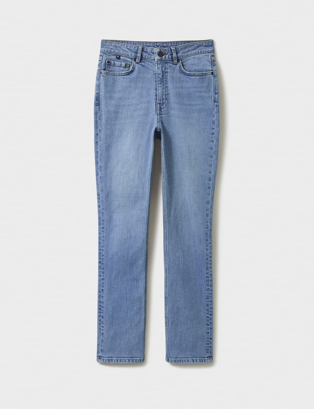 Mid Rise Straight Leg Jeans 2 of 7