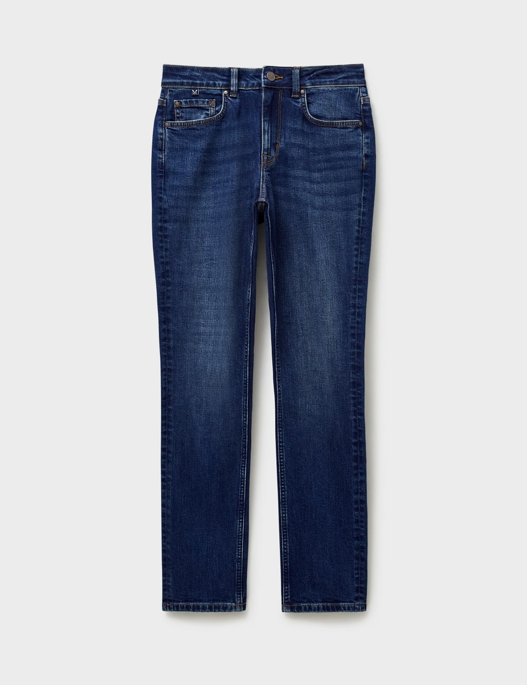 Mid Rise Straight Leg Jeans 2 of 5