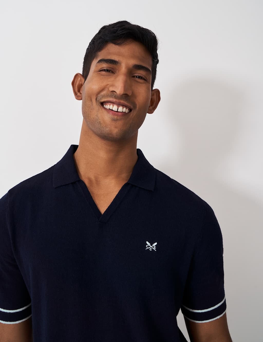 Linen Rich Tipped Polo Shirt 5 of 5