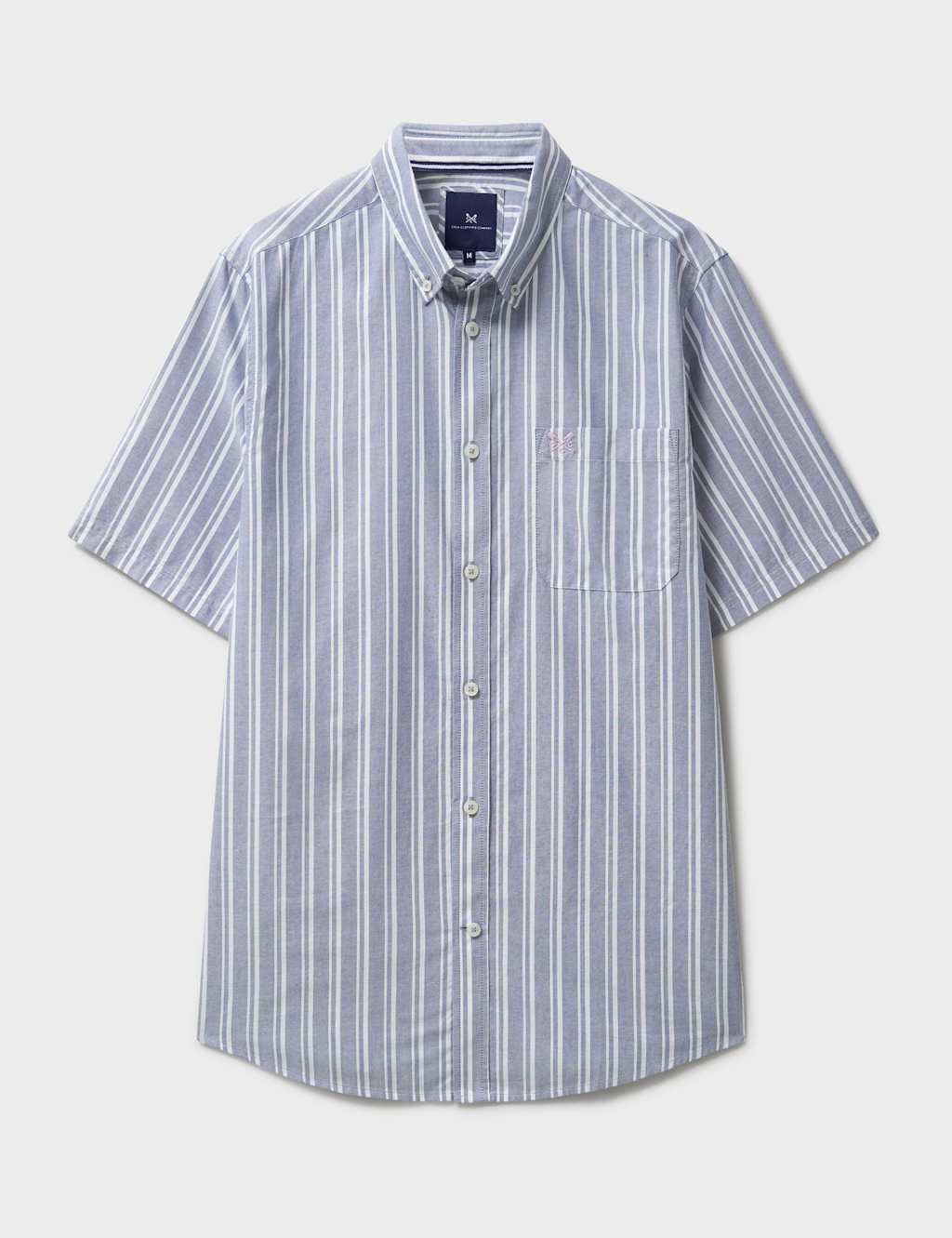 Pure Cotton Striped Short Sleeve Shirt 2 of 5