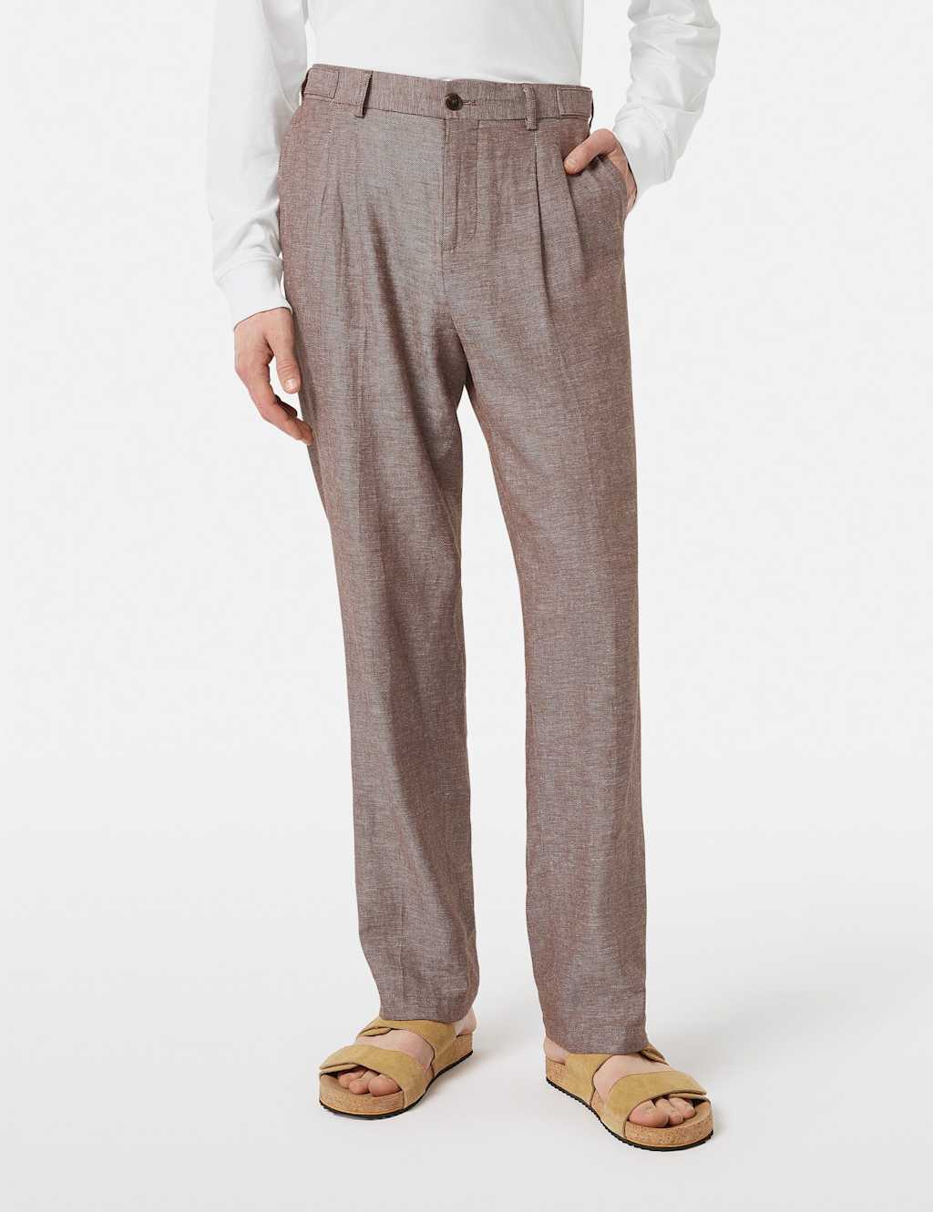 Regular Fit Wool Rich Chinos 2 of 4