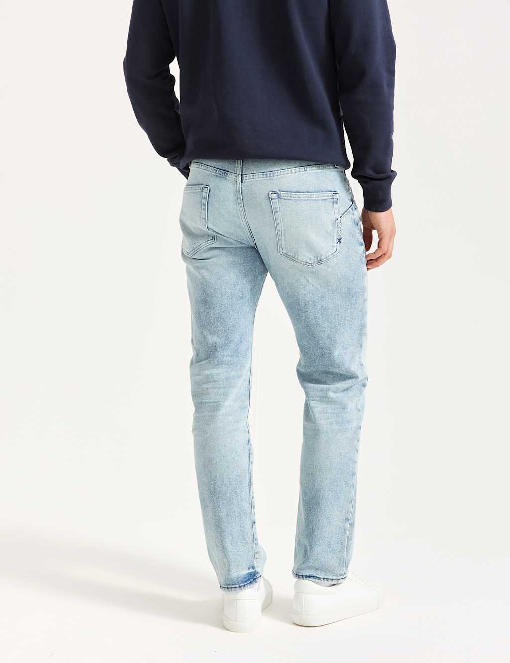 Straight Fit 5 Pocket Jeans 4 of 6