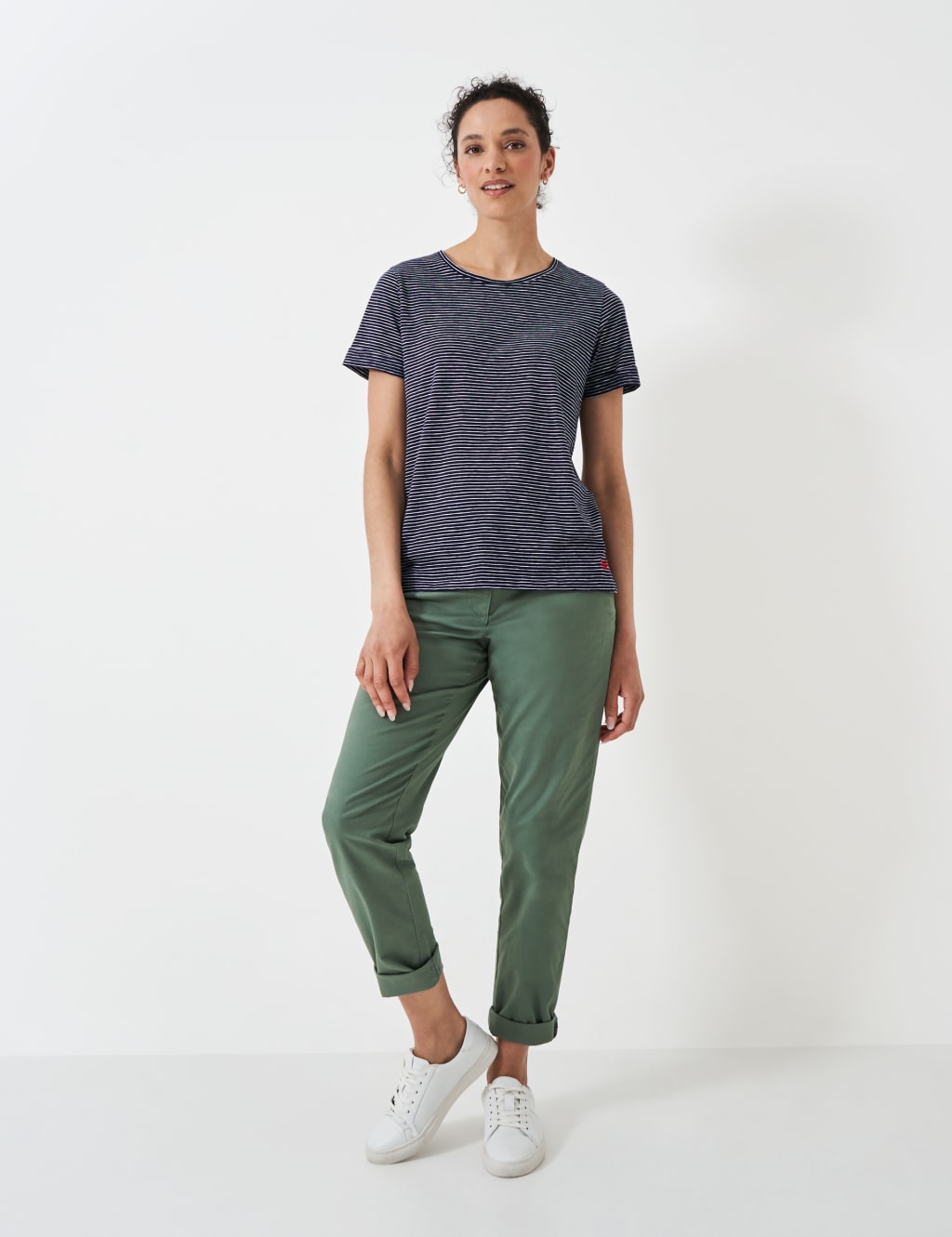 Pure Cotton Striped T-Shirt 3 of 5