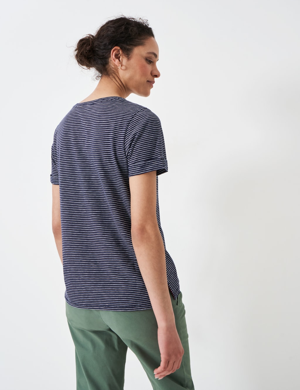 Pure Cotton Striped T-Shirt 4 of 5
