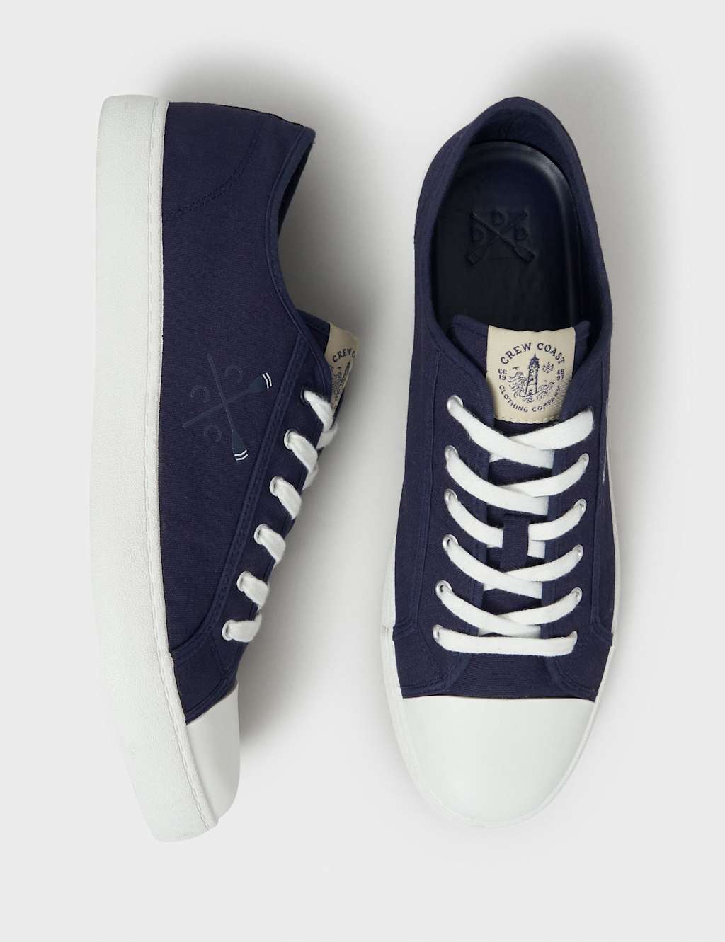 Canvas Lace Up Trainers 2 of 4