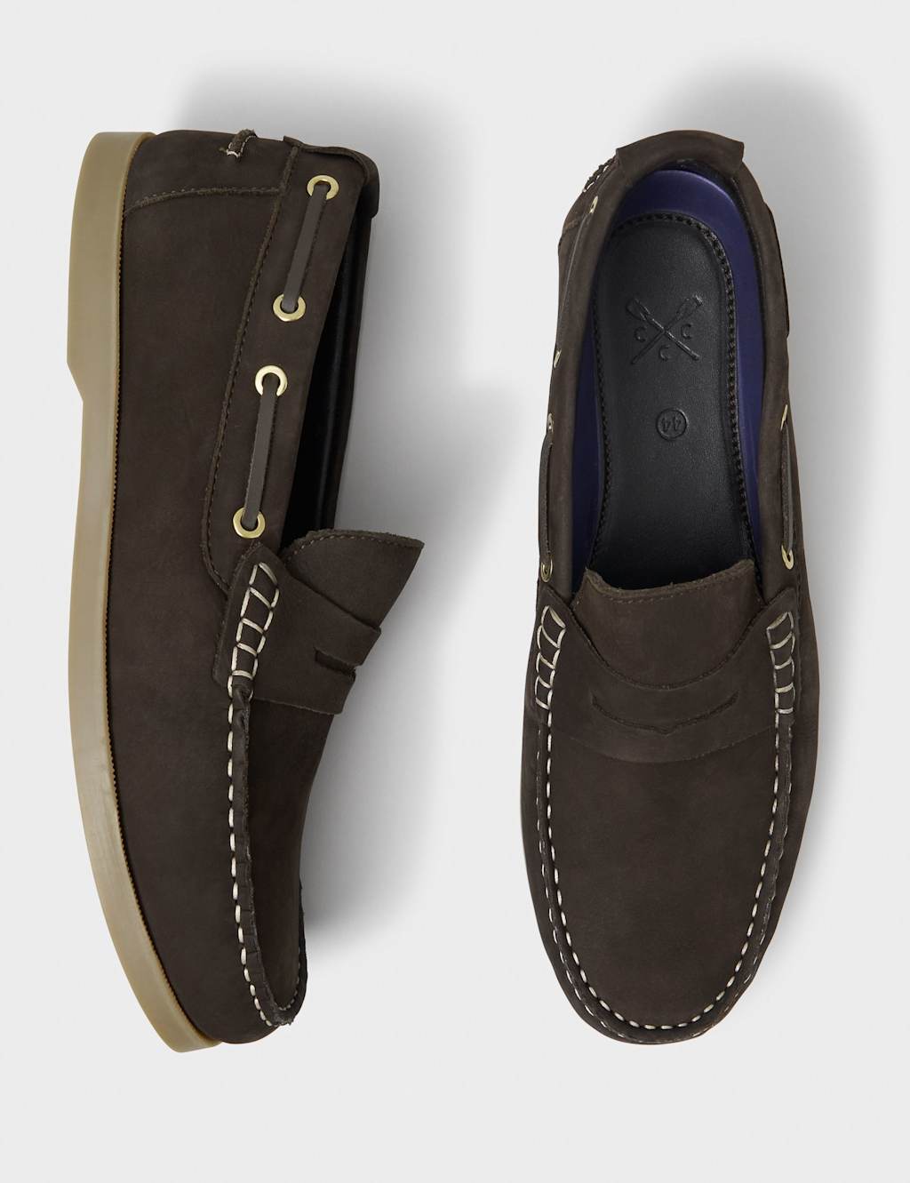 Nubuck Slip-On Deck Shoes 2 of 4