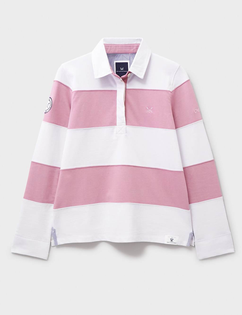 Pure Cotton Striped Rugby Top 2 of 5
