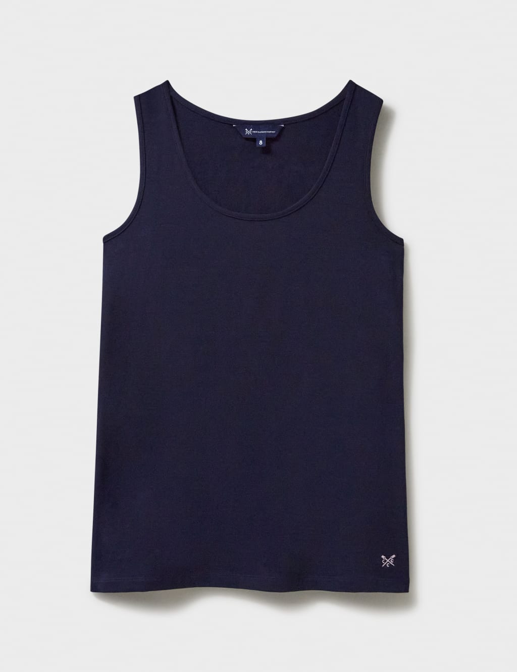 Cotton Blend Scoop Neck Vest 2 of 5
