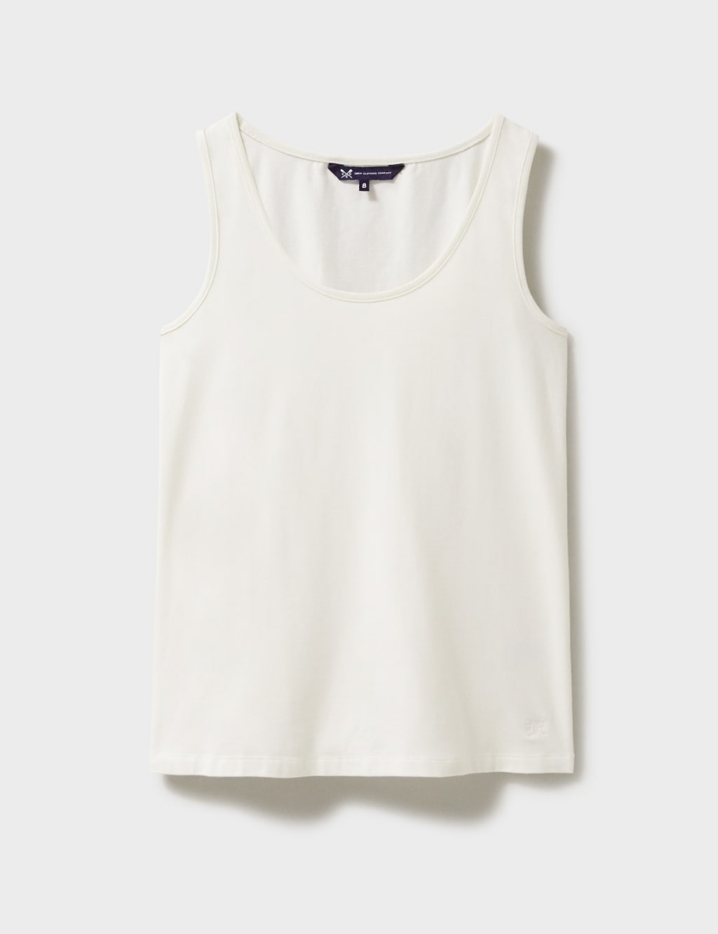 Cotton Blend Scoop Neck Vest 2 of 5