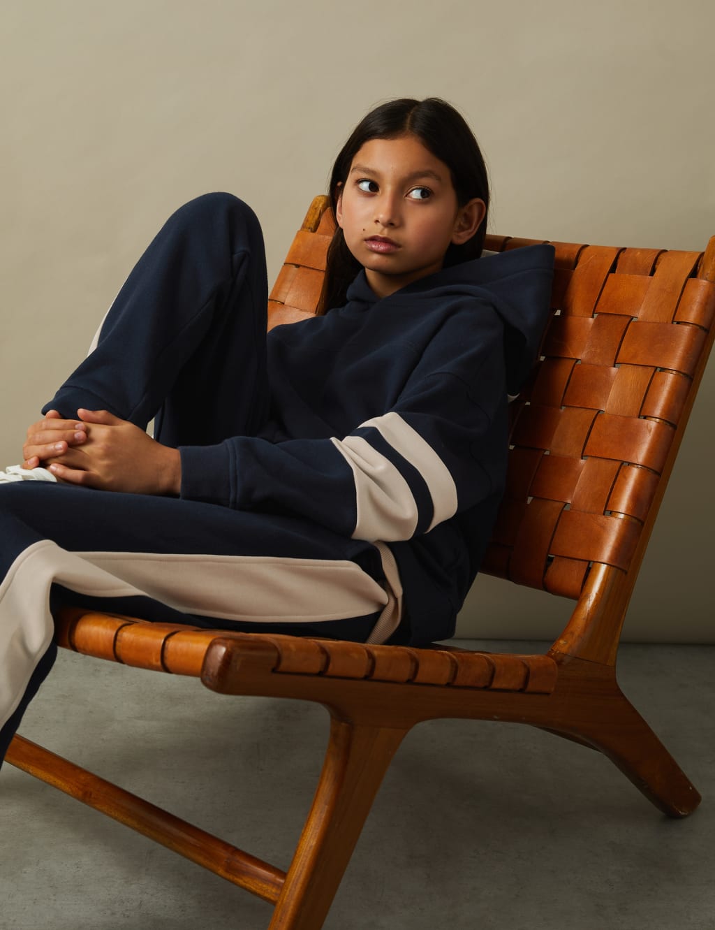 Cotton Rich Striped Top & Bottom Outfit (4-14 Yrs) 4 of 5
