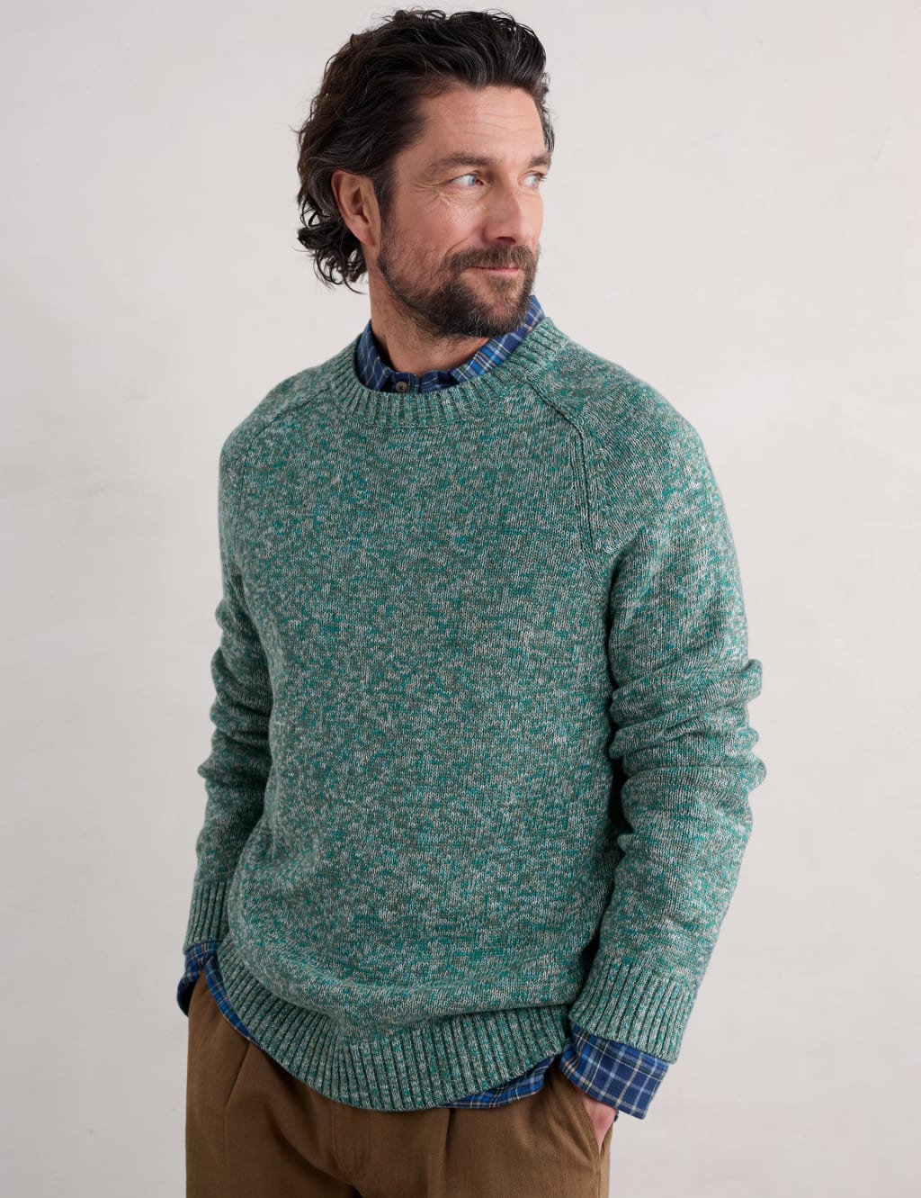 Pure Cotton Crew Neck Jumper Seasalt Cornwall M S