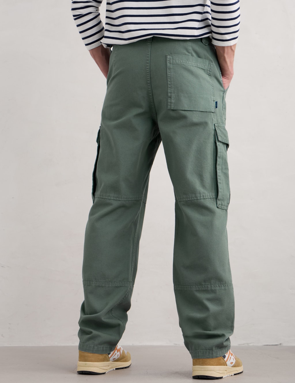 Pure Cotton Cargo Trousers 4 of 5