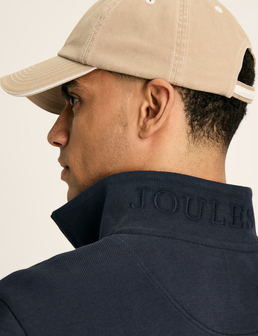 Pure Cotton Half Zip Jumper 3 of 6