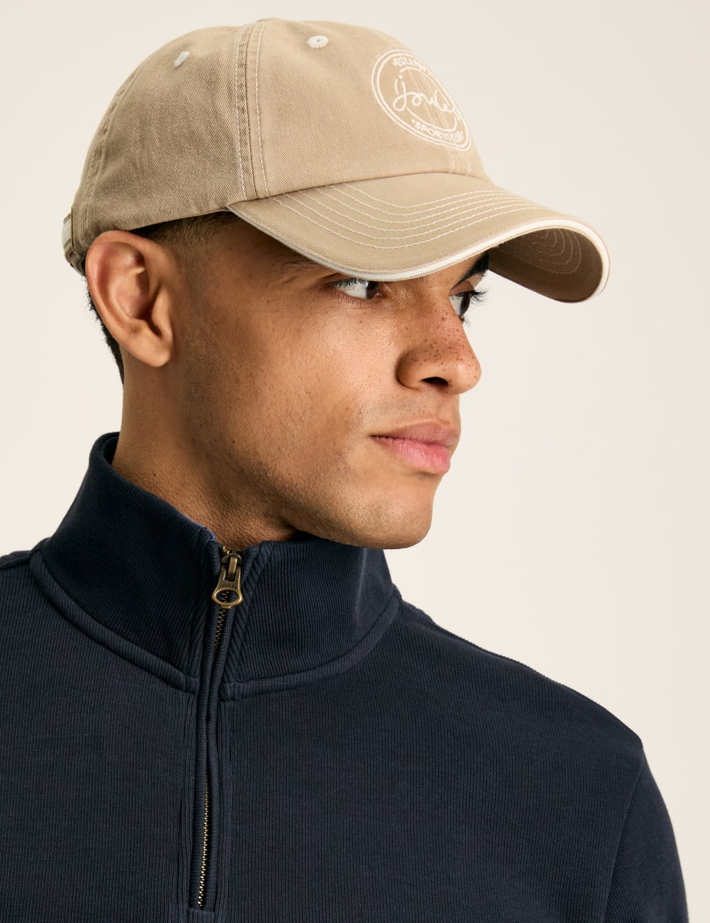 Pure Cotton Half Zip Jumper 4 of 6