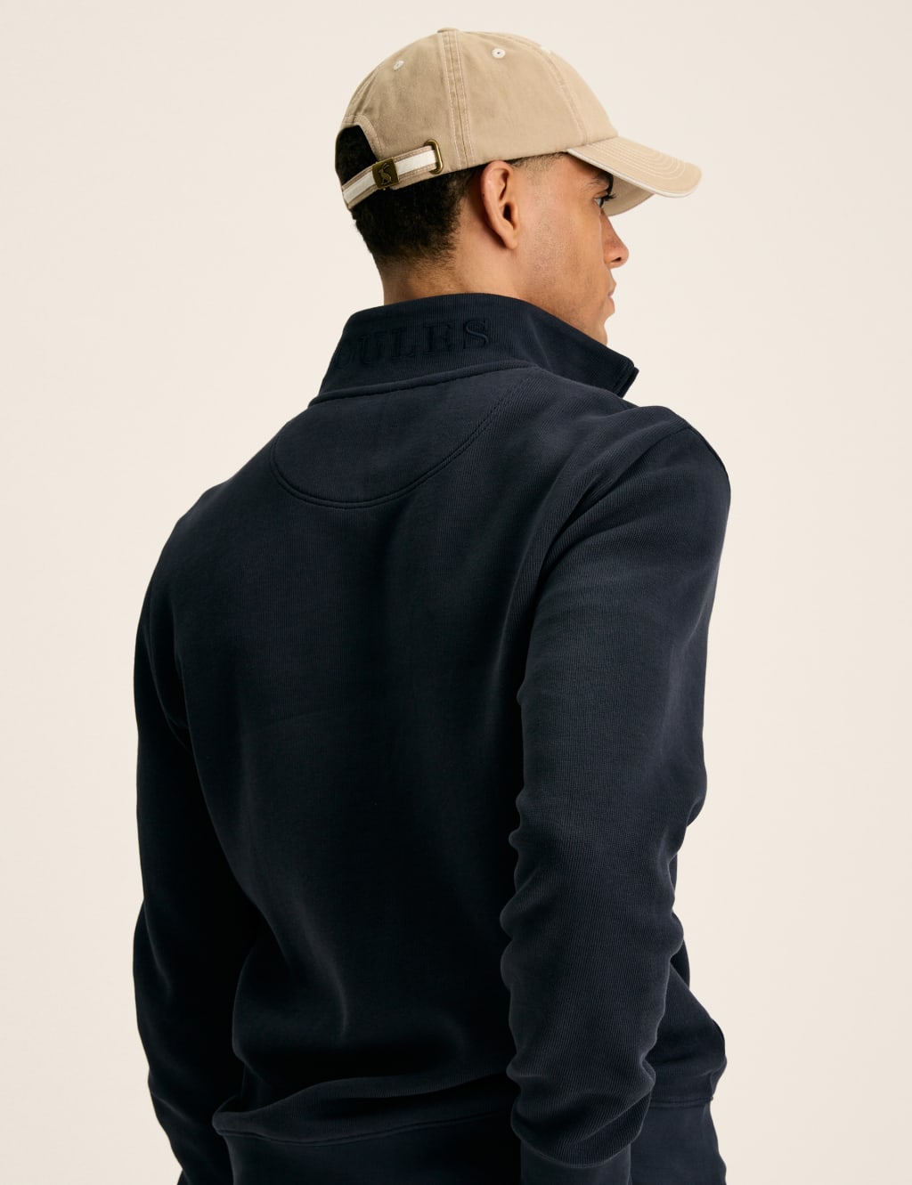 Pure Cotton Half Zip Jumper 5 of 6