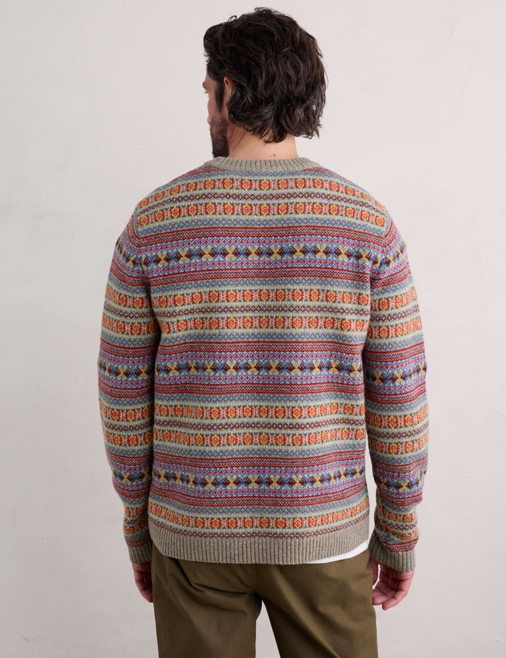 Fair isle jumper mens marks and spencer shop