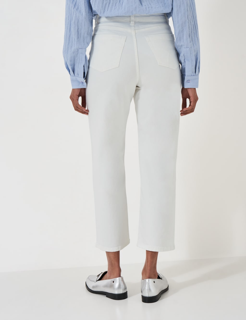 Straight Leg Cropped Jeans 3 of 5