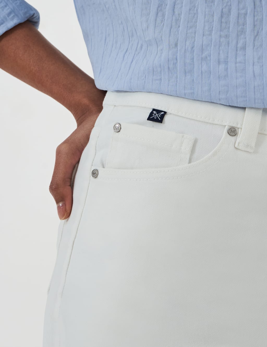 Straight Leg Cropped Jeans 5 of 5