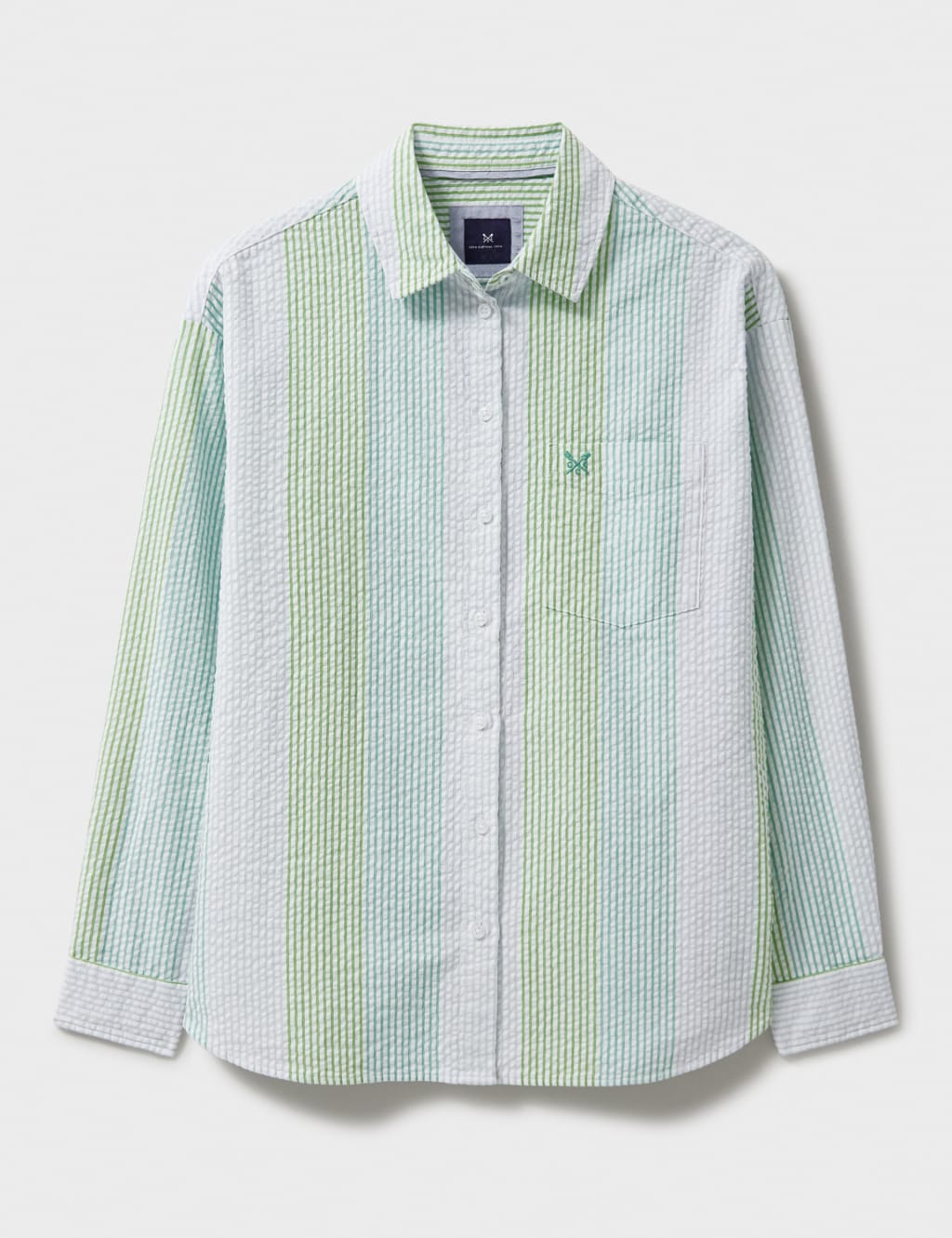 Pure Cotton Striped Collared Relaxed Shirt 2 of 5