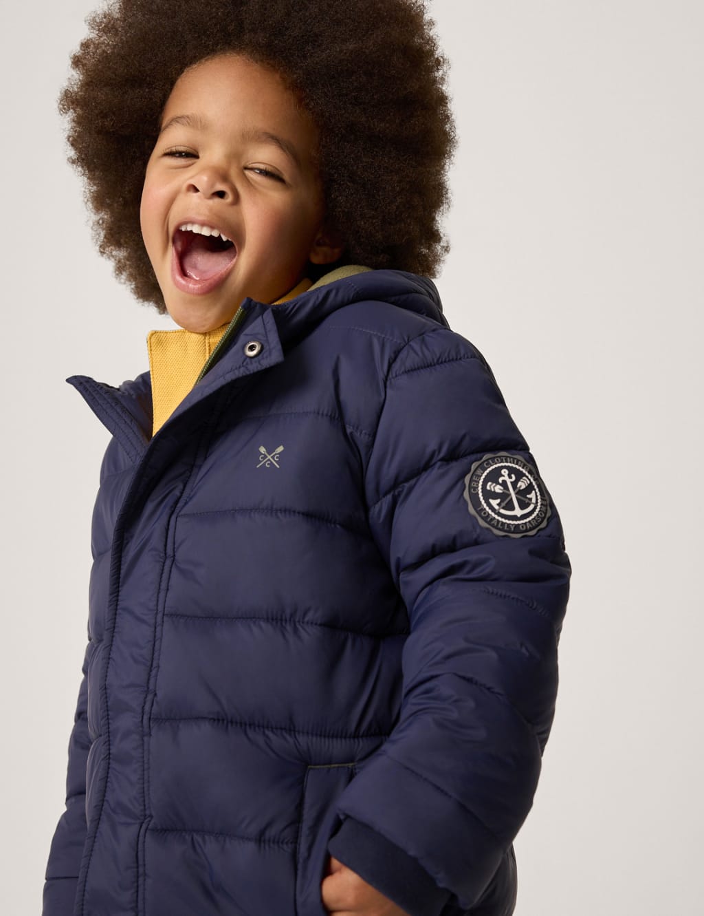 Fleece lined padded coat sale