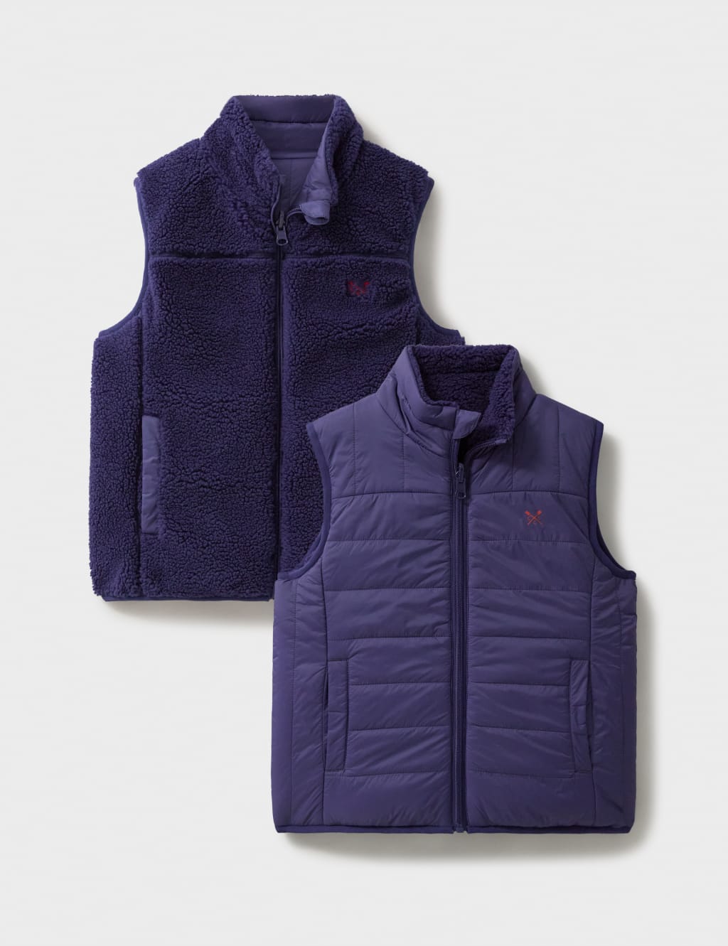 Reversible Padded Fleece Lined Gilet (3-12 Yrs) 2 of 6