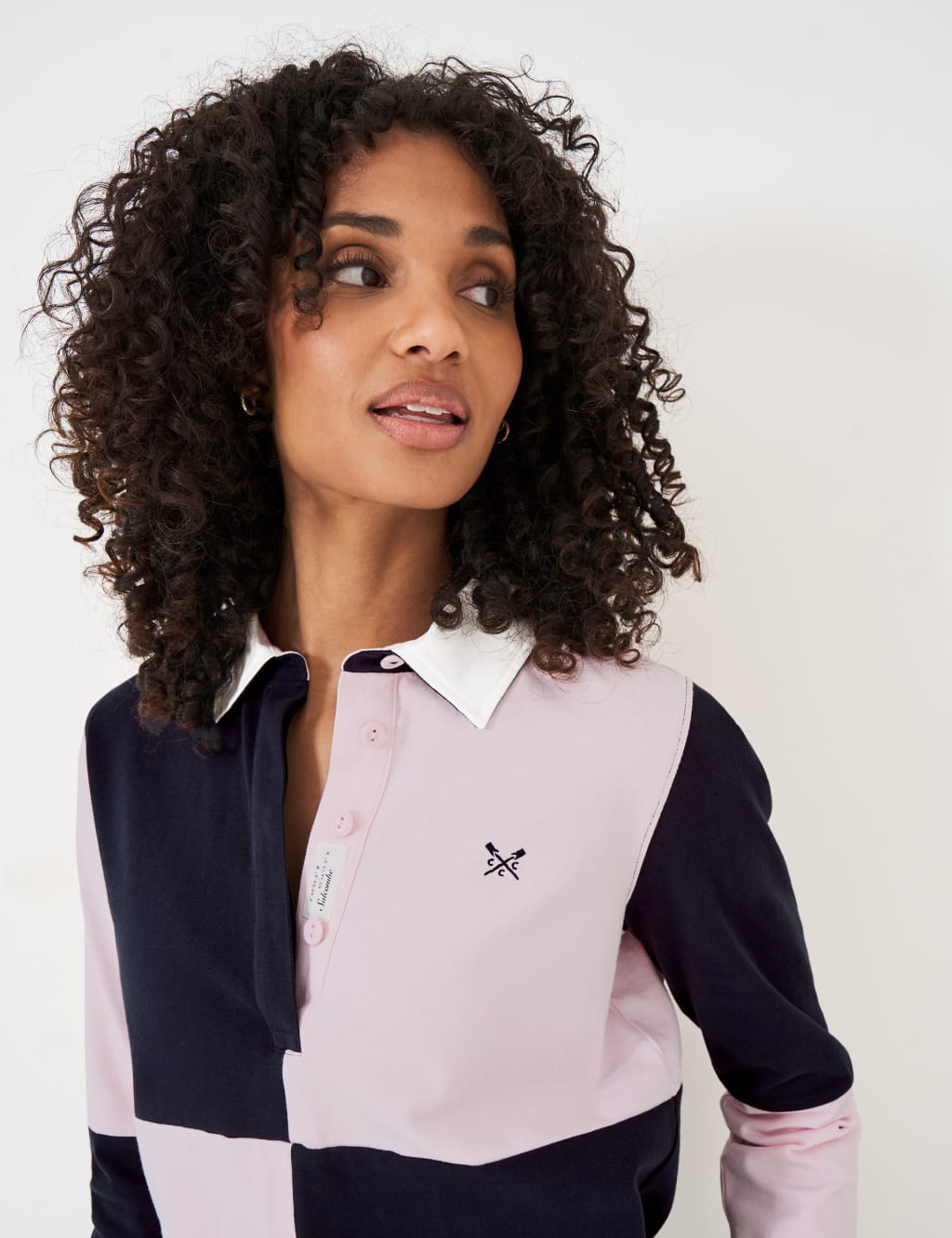 Pure Cotton Colour Block Rugby Top 6 of 6