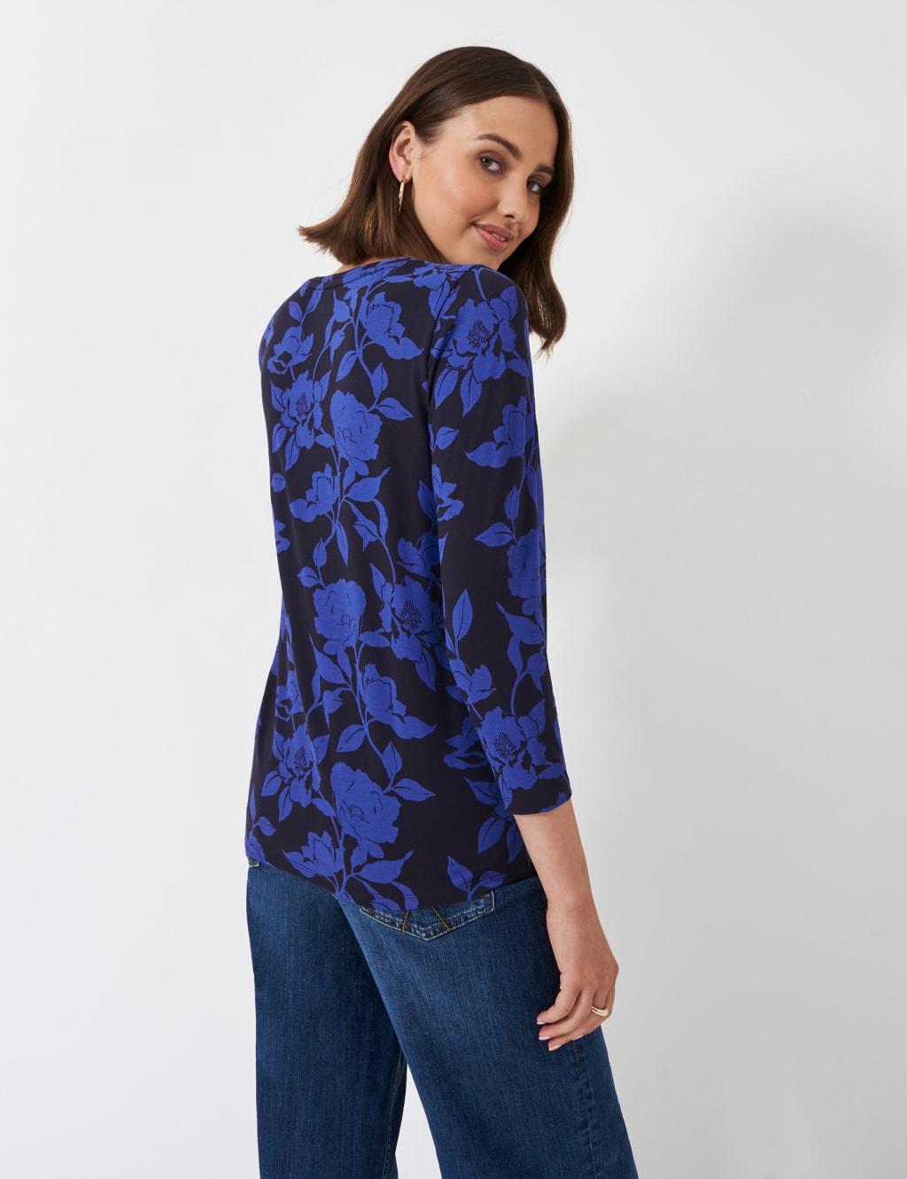 Floral Crew Neck Top 4 of 5