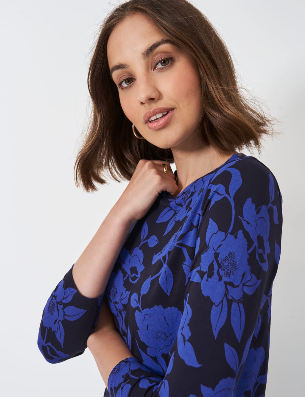 Floral Crew Neck Top 5 of 5