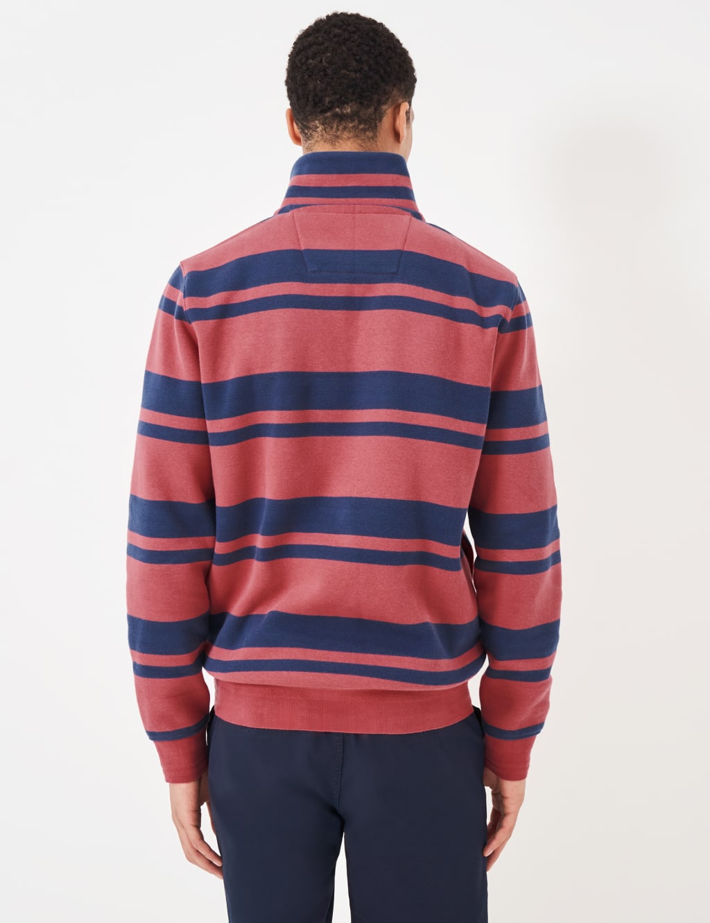 2 in 1 striped tie side high low sweatshirt online