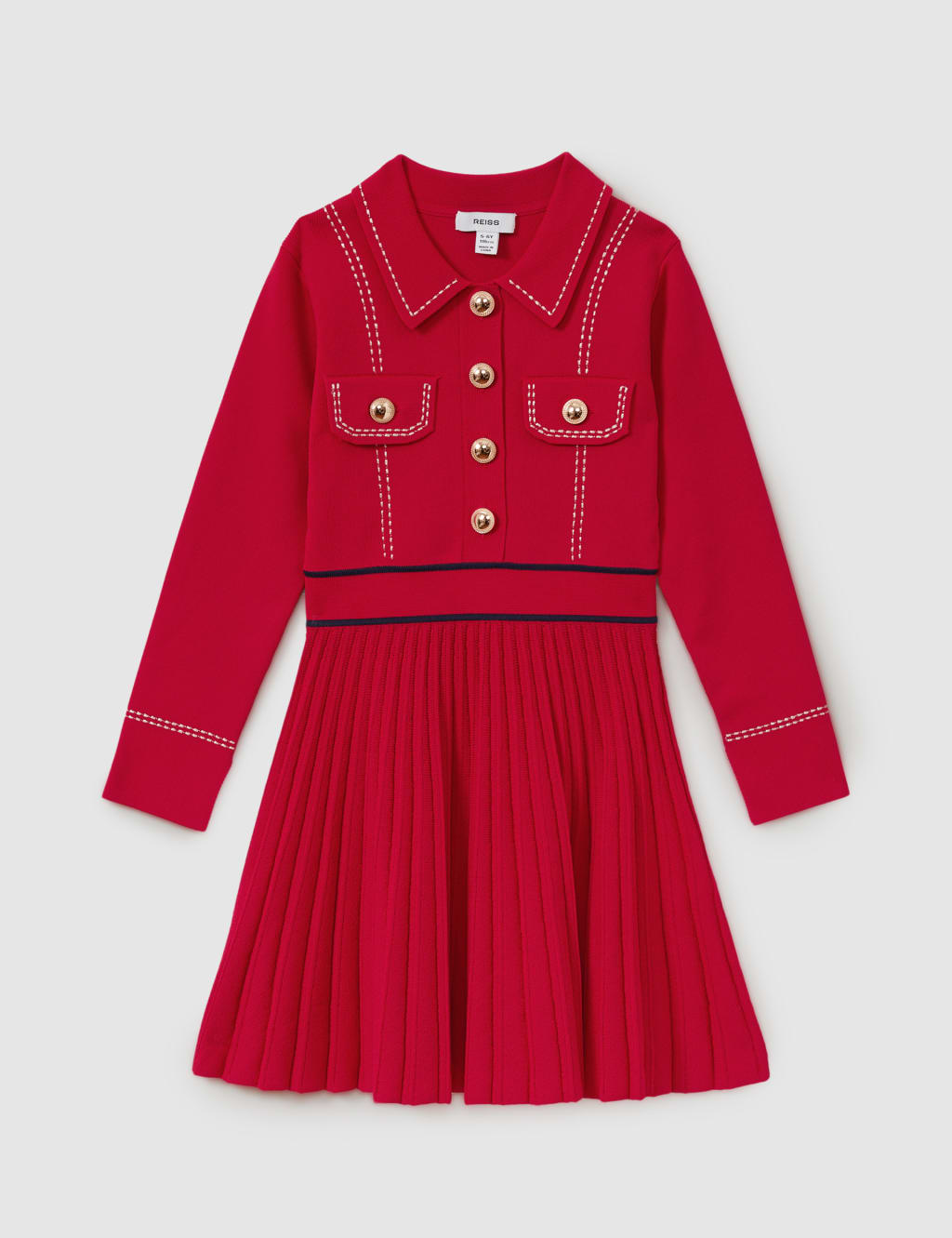 Pleated Dress (4-14 Yrs) 2 of 5