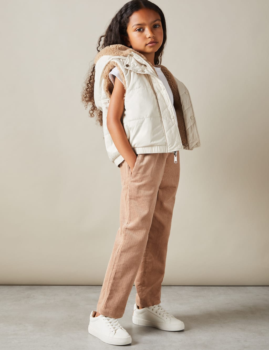 Reversible Hooded Fleece Gilet (4-14 Yrs) 3 of 4