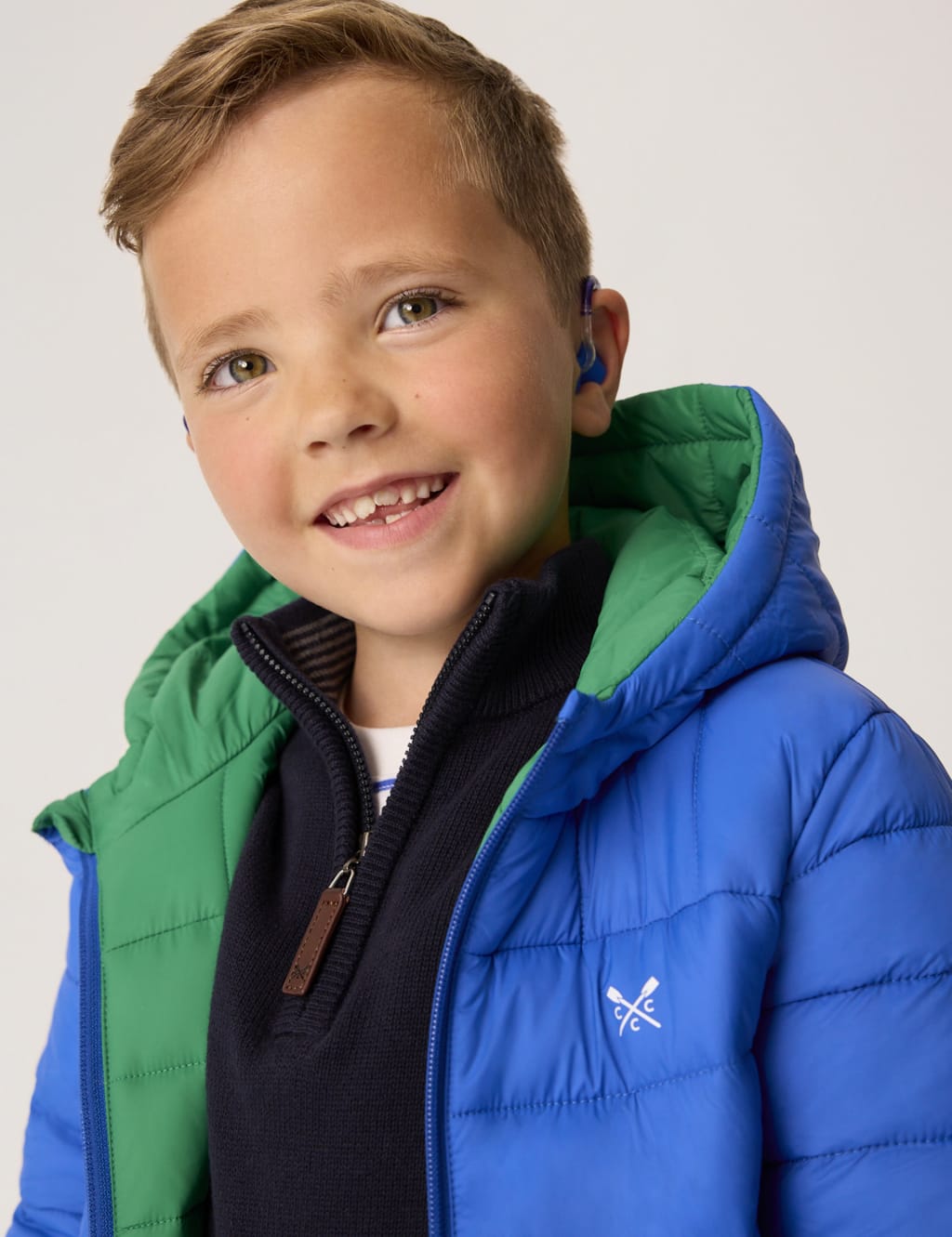 Lightweight Reversible Jacket 3 12 Yrs