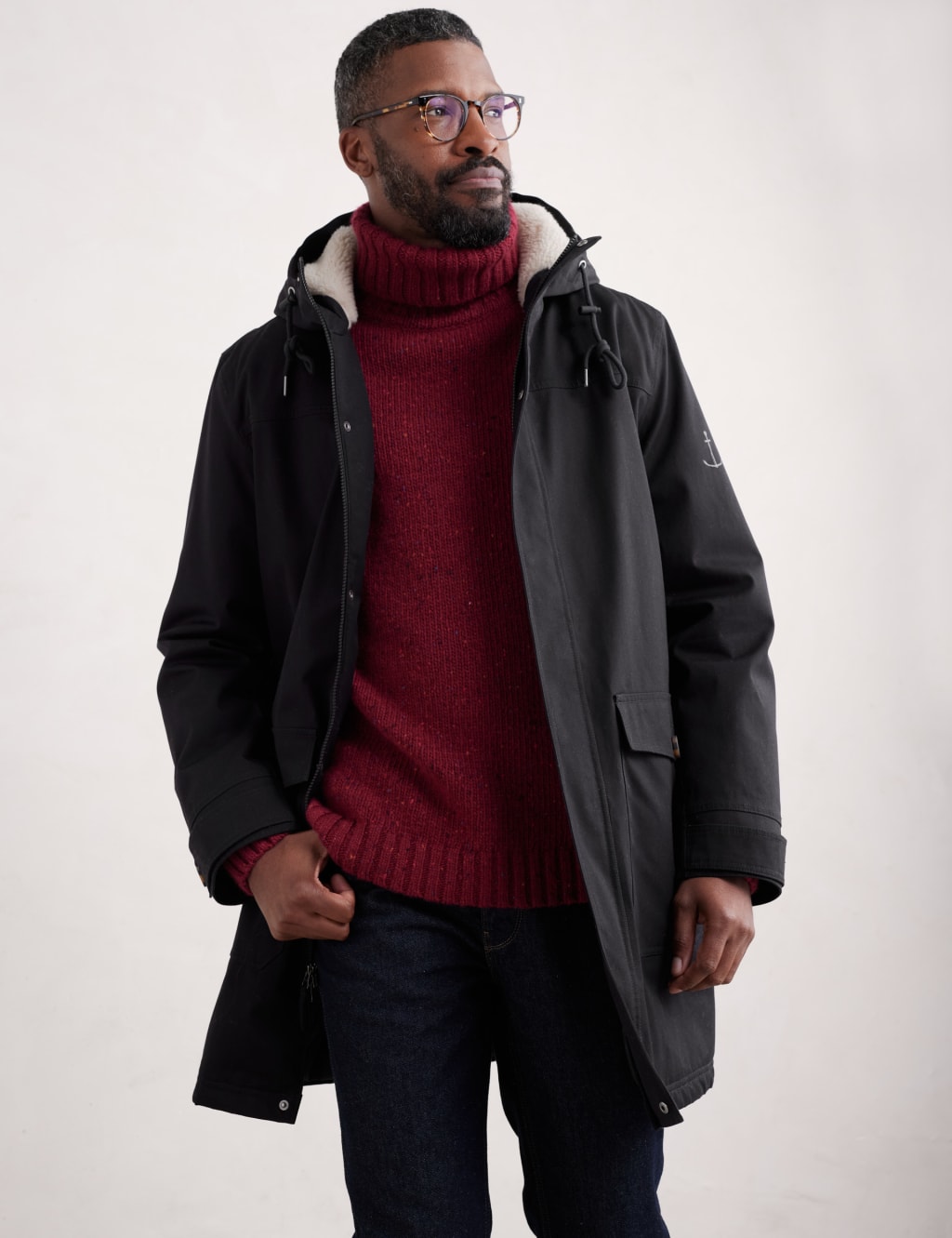 Mens waterproof cotton jacket hotsell