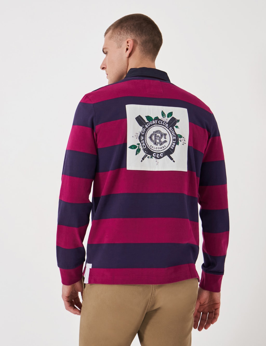 Pure Cotton Striped Rugby Shirt 3 of 5