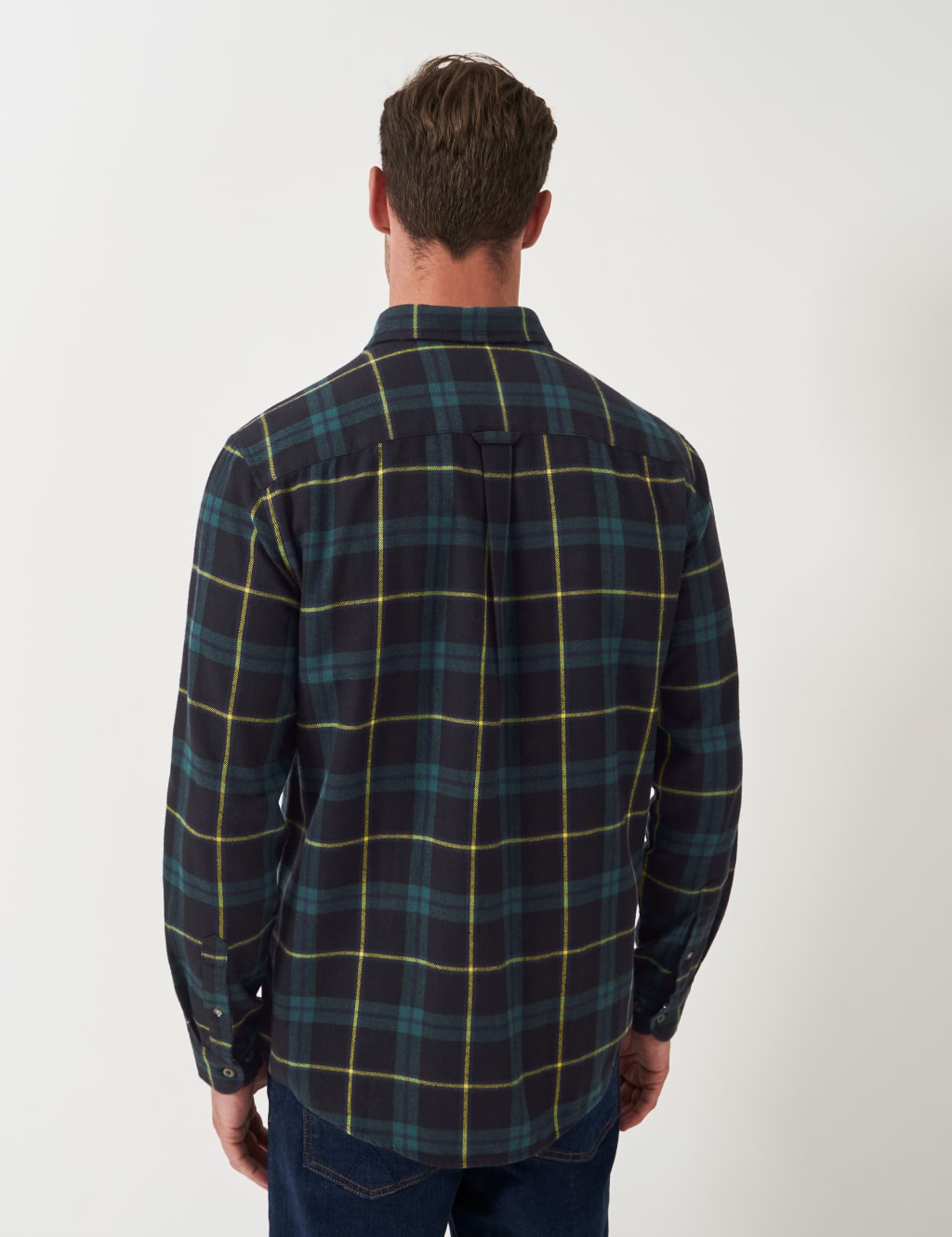 Casual Organic Cotton Check Flannel Shirt main image 1