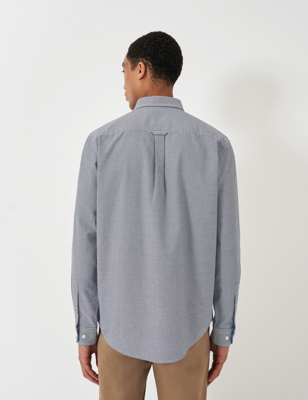 Pure Cotton Herringbone Oxford Shirt 5 of 5