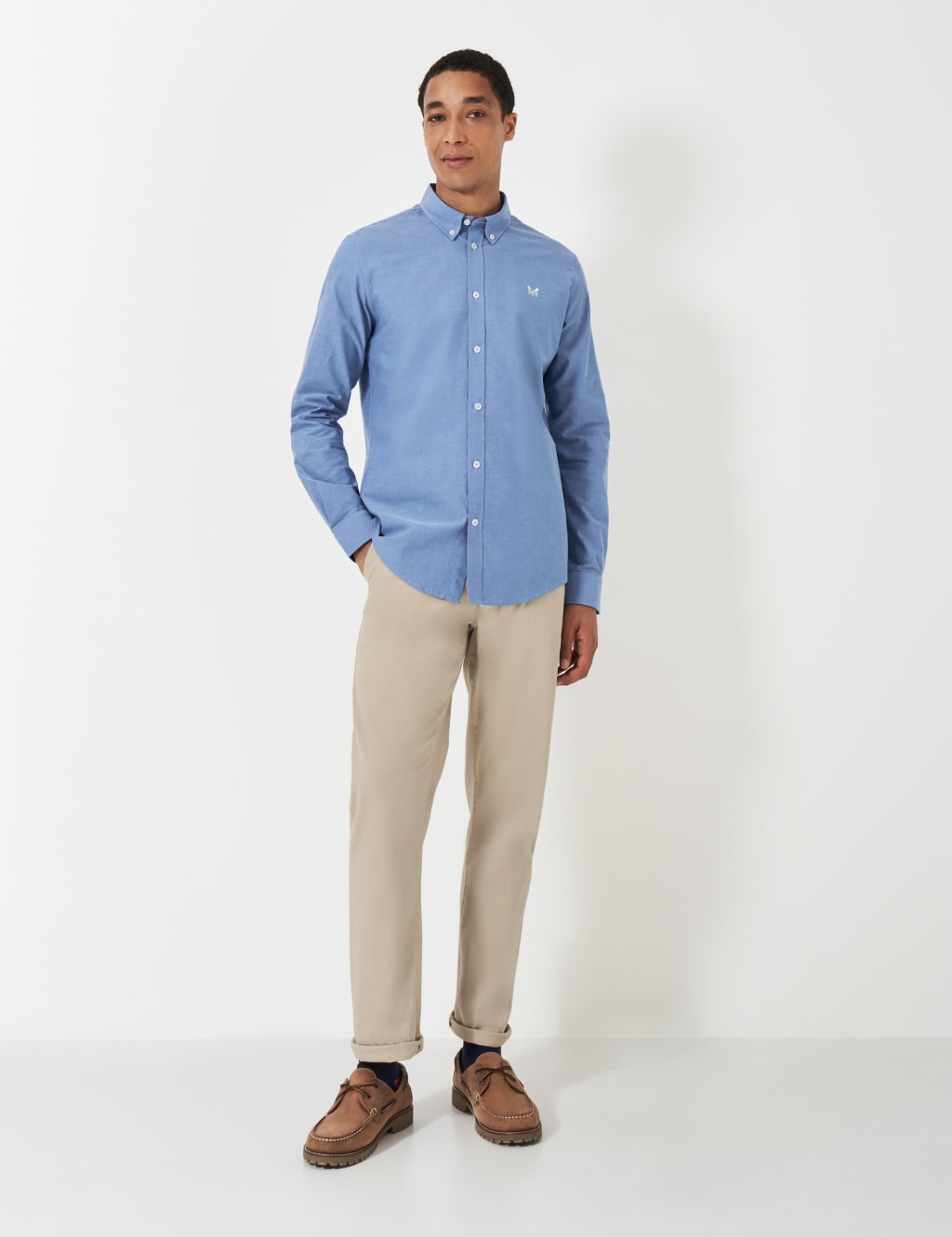 Slim Fit Pure Cotton Oxford Shirt 3 of 4