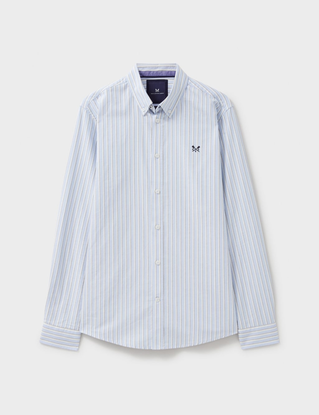 Pure Cotton Striped Oxford Shirt 2 of 5