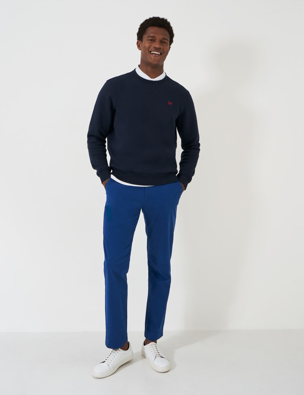Straight Leg Chino | Crew Clothing | M&S