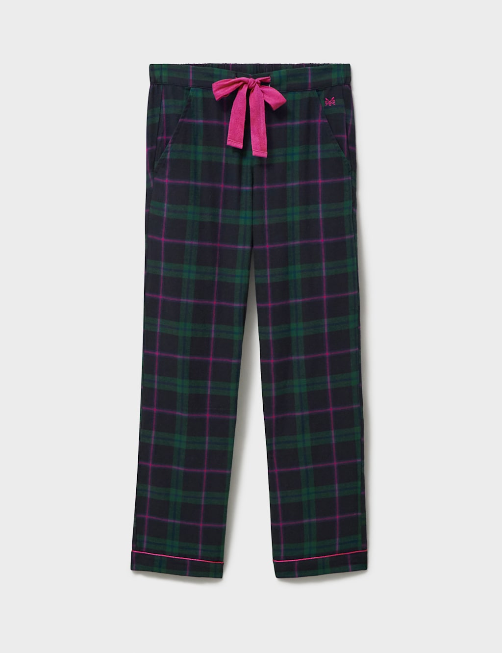Brushed Flannel Checked Lounge Trousers 2 of 5