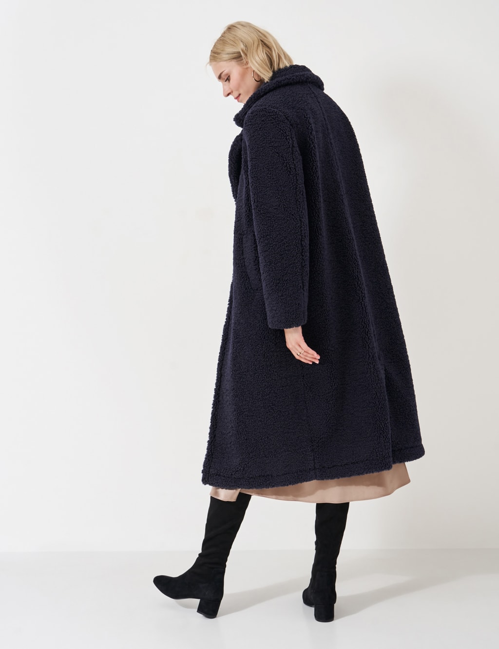 Teddy Longline Coat 5 of 5