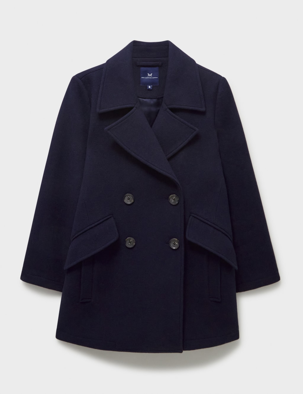 M&s navy pea coat 2025