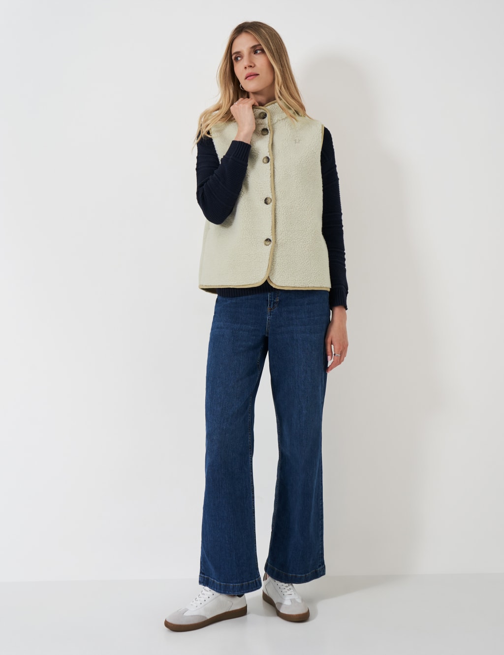 Borg High Neck Gilet 3 of 4