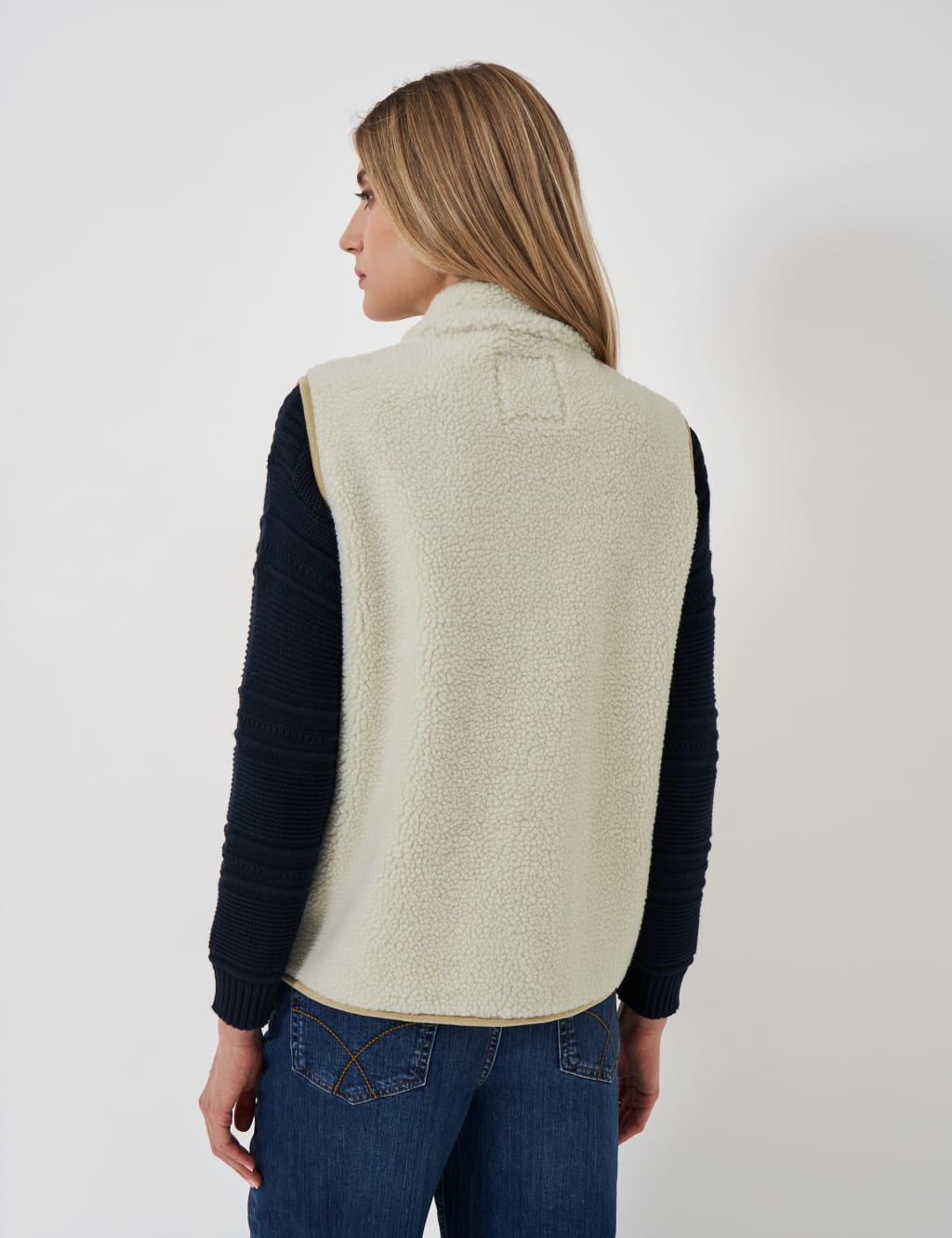 Borg High Neck Gilet 4 of 4