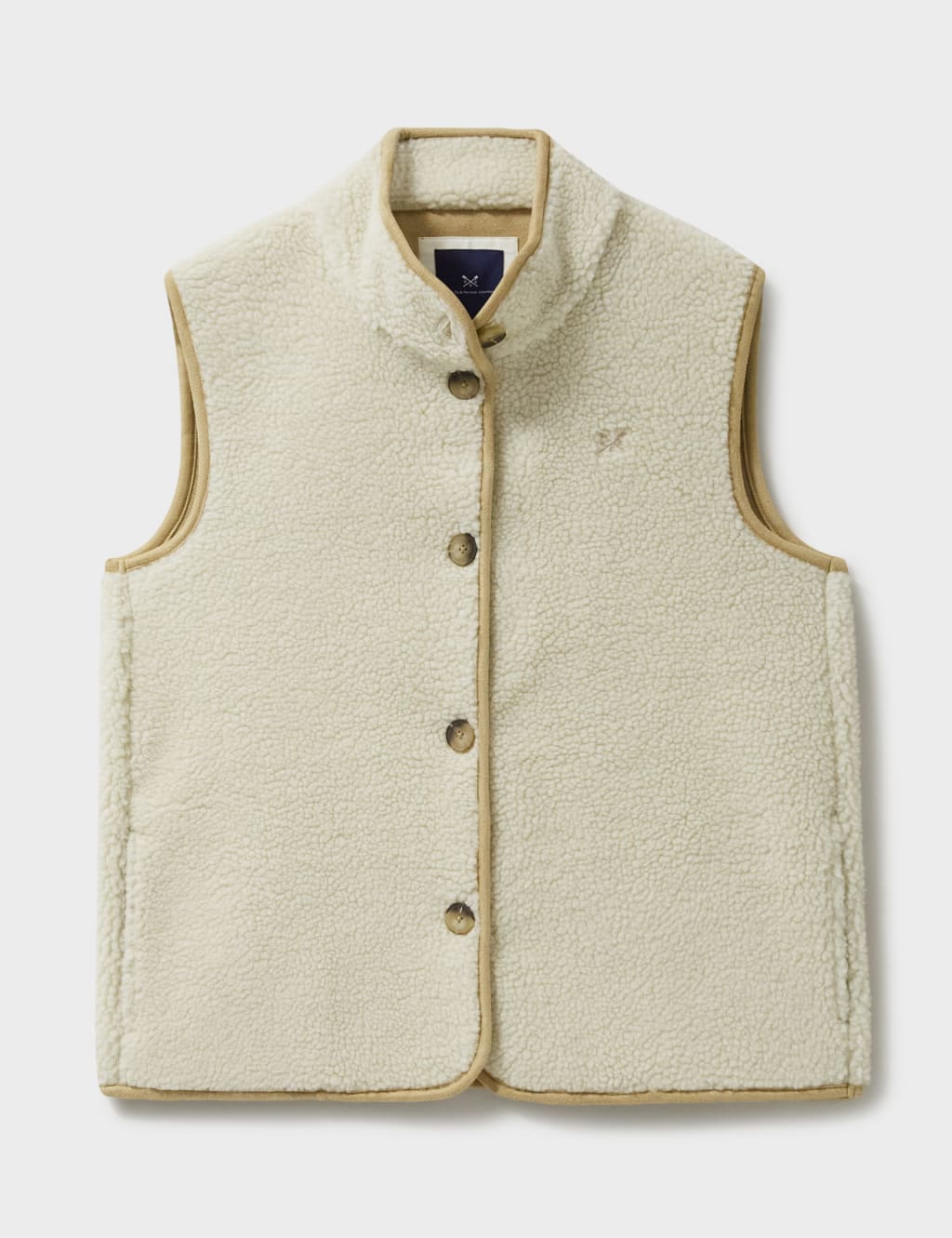 Borg High Neck Gilet 2 of 4