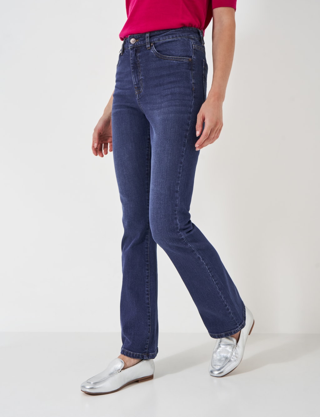 High Waisted Bootcut Jeans 1 of 4