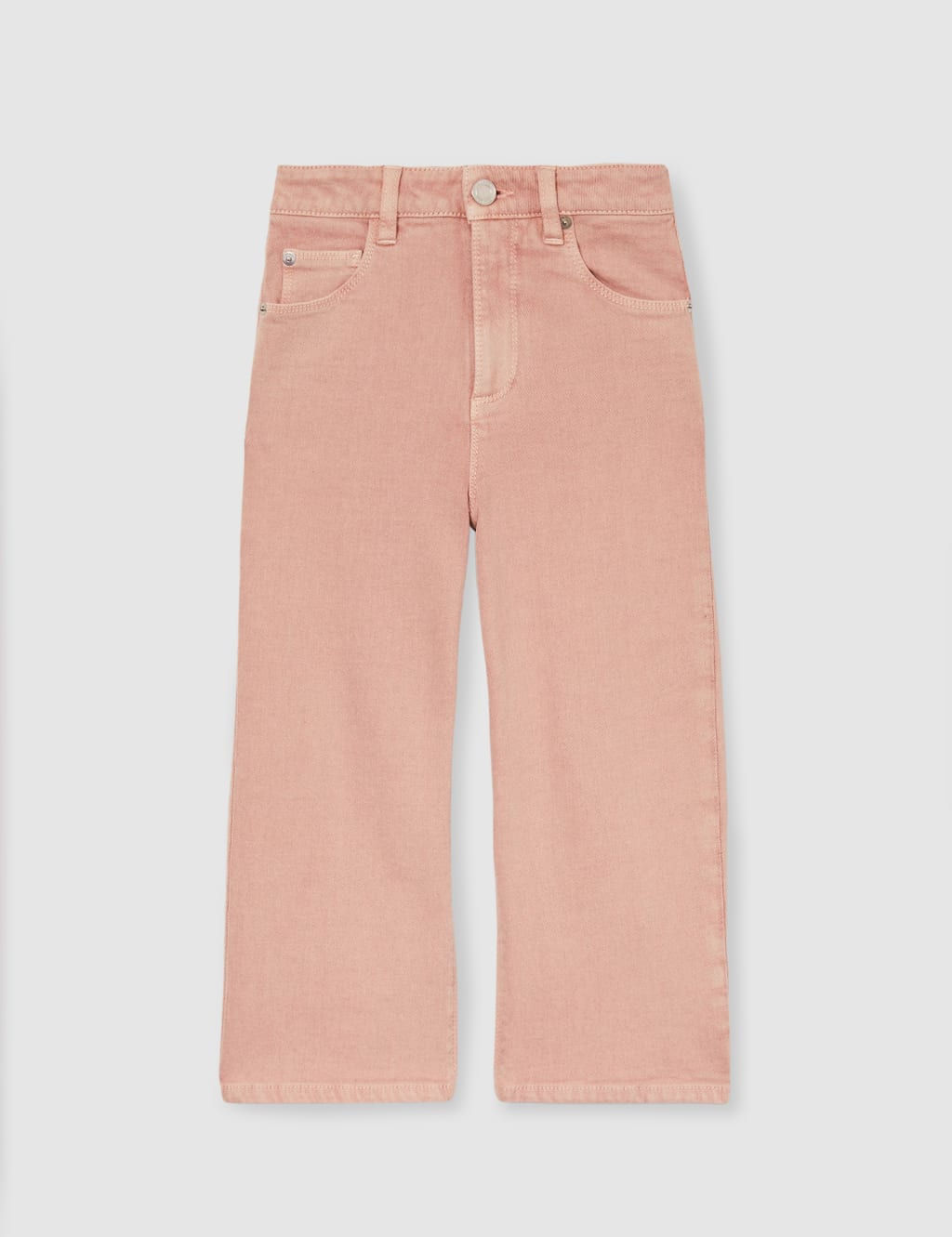 Denim Wide Leg Jeans (4-14 Yrs) 2 of 4
