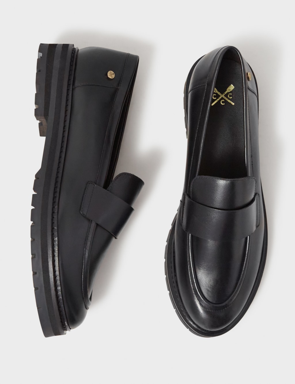 Leather Chunky Loafers 3 of 3